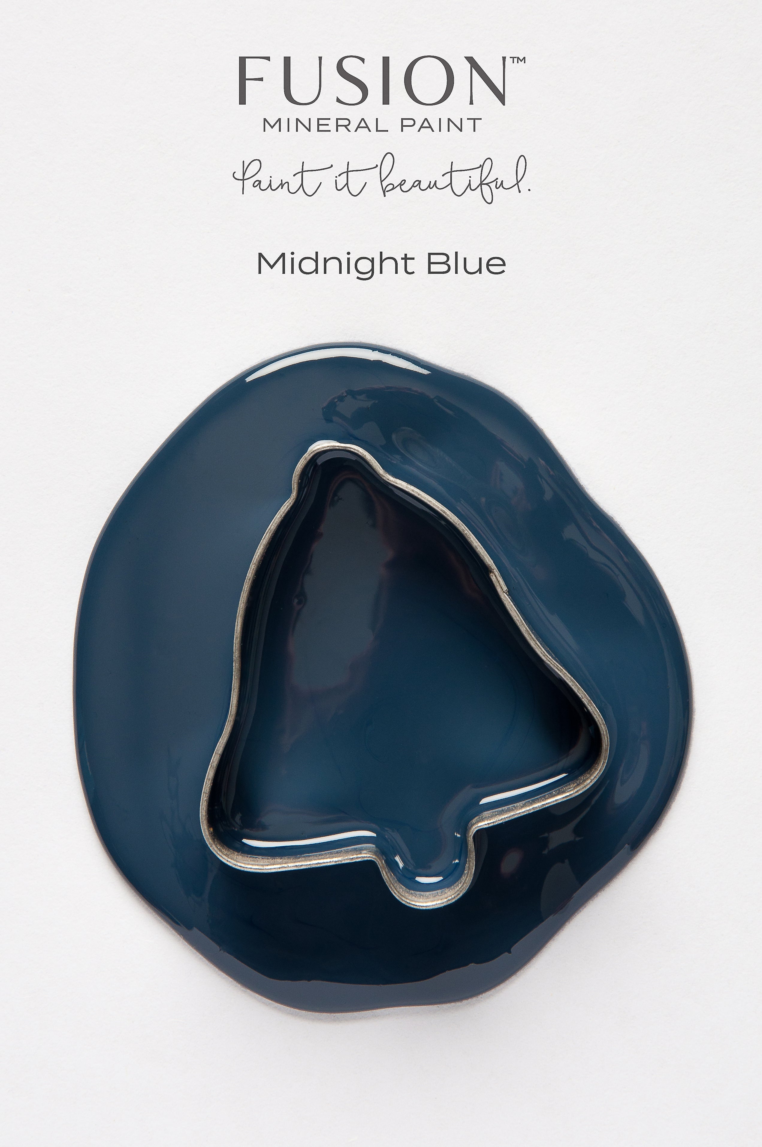 Fusion Mineral Paint - Midnight Blue – Paint and Gather